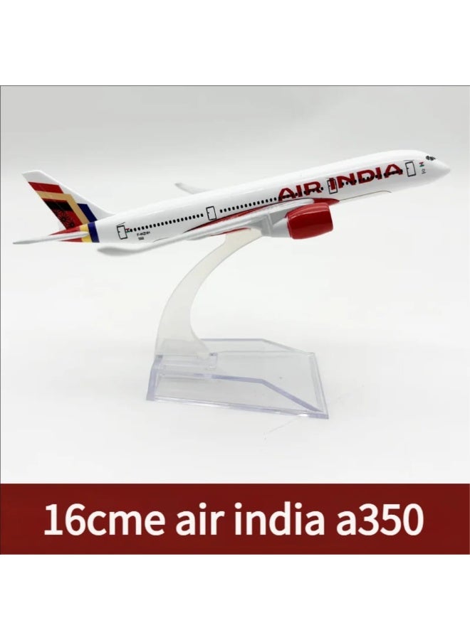 ARABIA 16cm Diecast Airplane Model – Collectible Aircraft Toy with Stand – Ideal for Aviation Enthusiasts and Kids Airplane models child birthday gift Christmas gift plane models - Image 4